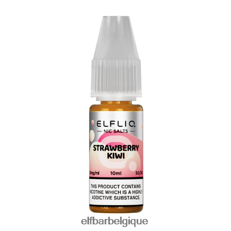 ELF BAR BC5000 Belgique sels de nic elfliq - fraise kiwi - 10ml-20 mg/ml HNX4T181