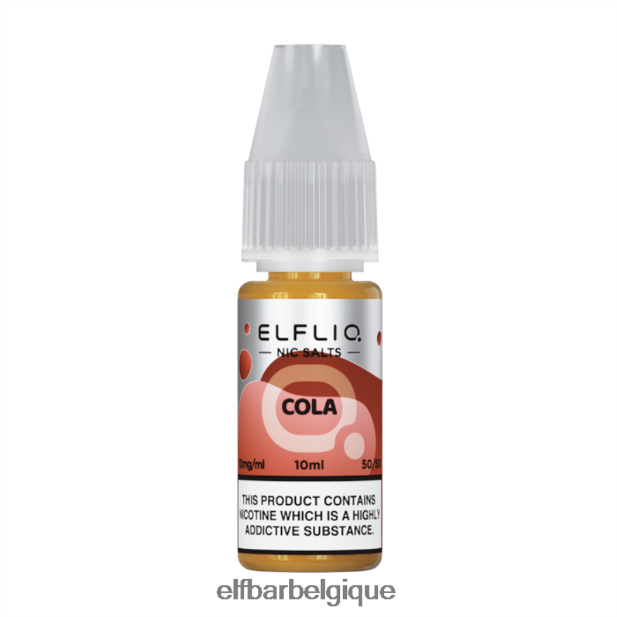 ELF BAR Brussels Sels de nicotine elfliq - cola - 10ml-10 mg/ml HNX4T194