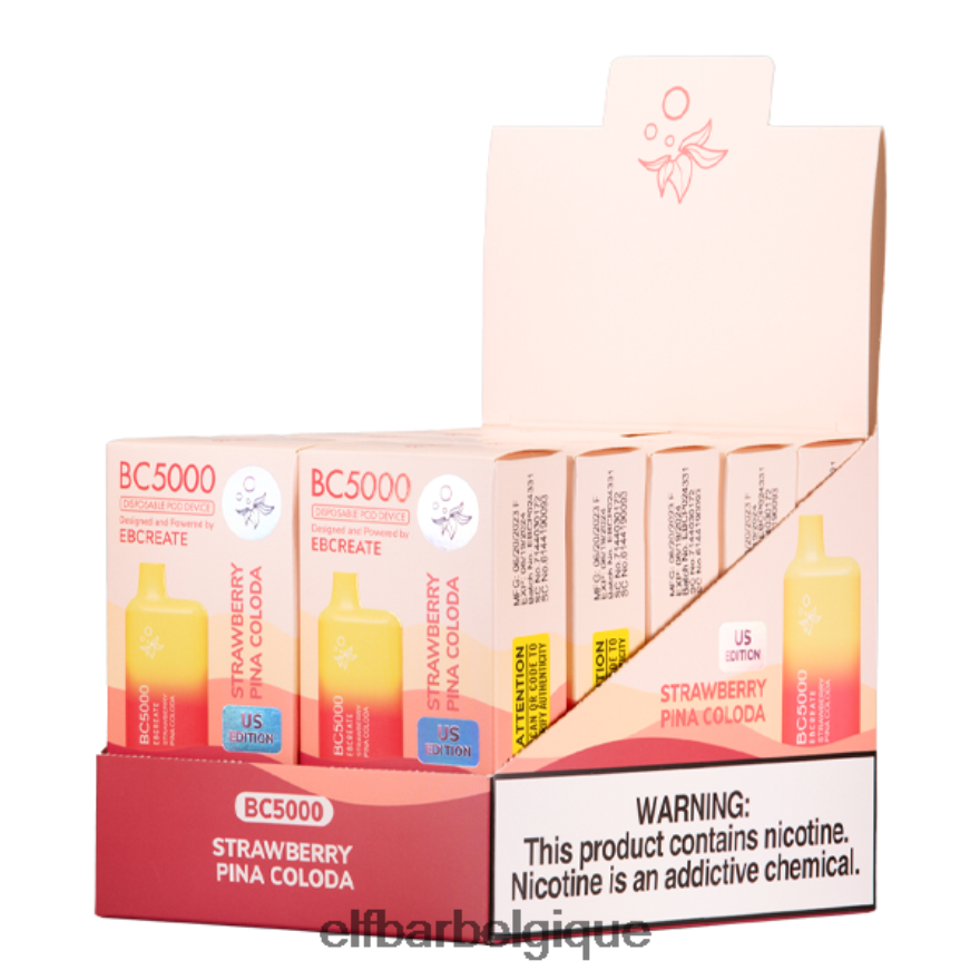ELF BAR BC10000 fraise pina colada bc5000 consommateur - single HNX4T276